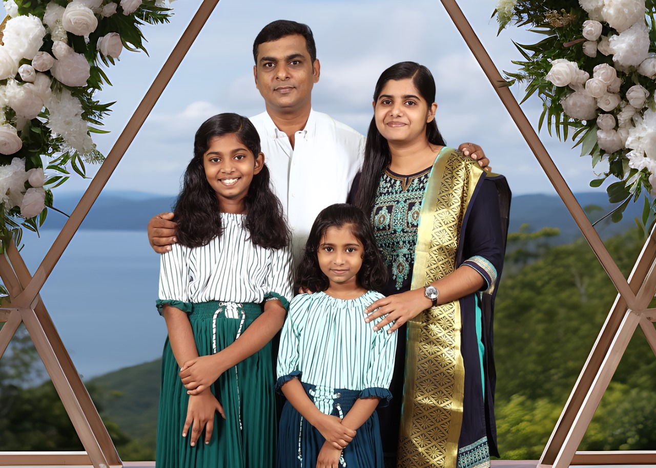 Pr. A. S. Abraham & Family